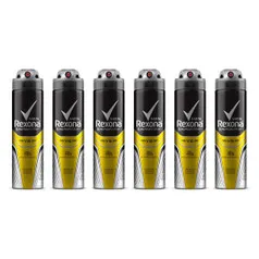 Kit Desodorante Rexona Men V8 48 horas Aerosol Masculino 150ml com 6 unidades - Incolor