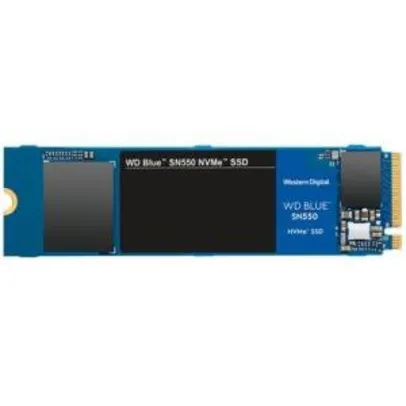 SSD WD Blue SN550, 1TB, M.2, PCIe, NVMe, Leituras: 2400Mb/s e Gravações: | R$ 722