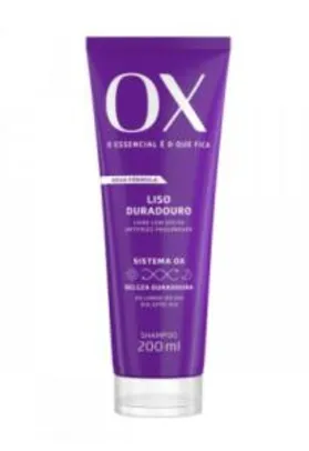 Shampoo OX Liso Duradouro | R$9