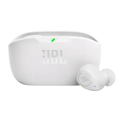 Fone de Ouvido JBL, In Ear, Wave Buds, Branco