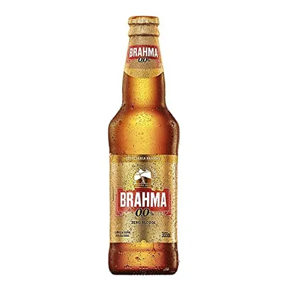 (PRIME) Cerveja Brahma Chopp Zero, Long neck, 355ml ( produto próximo ao vencimento)