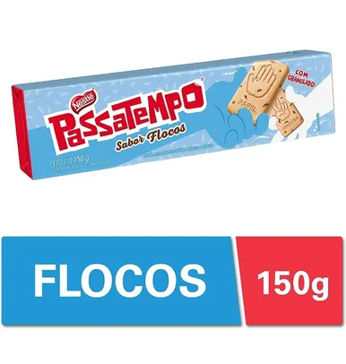 [PRIME] Biscoito Passatempo Flocos | mín 5 unid | R$1,46