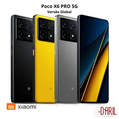 Celular Smartphone Poco X6 Pro 5G - 256GB / 8GB RAM