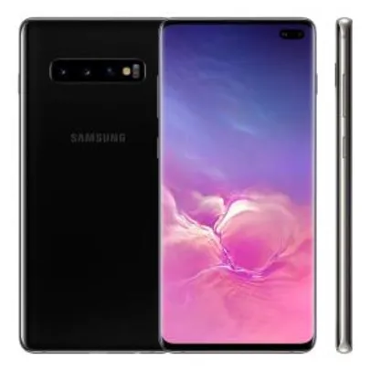 Smartphone Samsung Galaxy S10+ Preto Cerâmica 512GB | R$3.783
