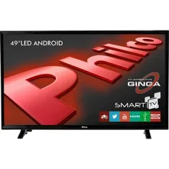 TV LED 49" Philco PH49E20DSGWA Full HD com Funçao Smart Conversor Digital  por R$ 1900