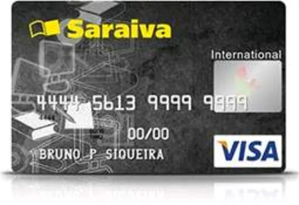 [Saraiva] Cartão de Credito Saraiva com Anuidade Grátis