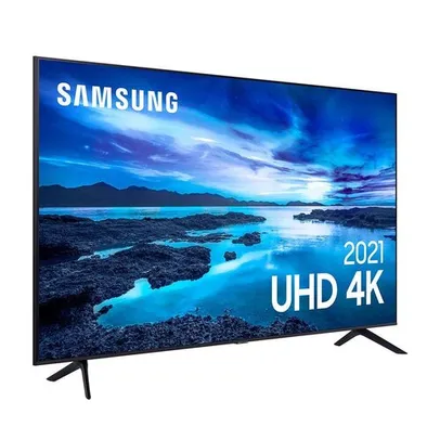 Smart TV Samsung LED 50 4K Wi-Fi Tizen Comando de Voz