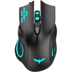 Mouse Gamer Havit Magic Eagle Optical 6 Botões 2400 DPI Preto - R$30