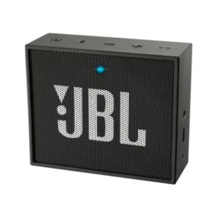 Caixa de Som Bluetooth JBL GO Preta + Frete grátis - R$89,90 (BAIXOU O PREÇO)