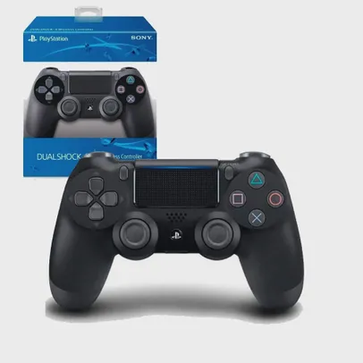 Controle Wireless/ Sem Fio Dualshock 4 PS4 Slim Jet Black - Sony