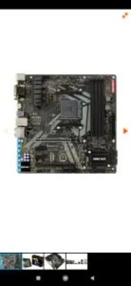 Placa Mãe Biostar Racing B450GT3, Chipset B450, AMD AM4, mATX, DDR4 | R$399