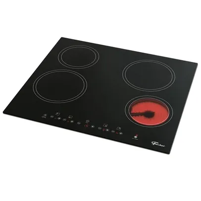 Fogao cooktop fischer 4Q eletrico mesa vitroceramica