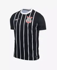 Camisa Nike Corinthians II Modelo 2023/24 Torcedor, Personalizável - Tamanho P ao 3G