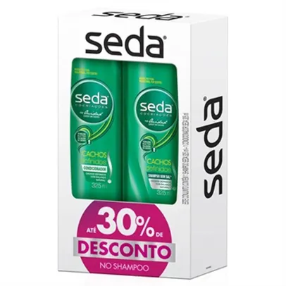 Kit shampoo * condicionador cachos definidos 325ML - seda