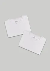 Kit Com 2 Camisetas Masculinas Básicas - Hering