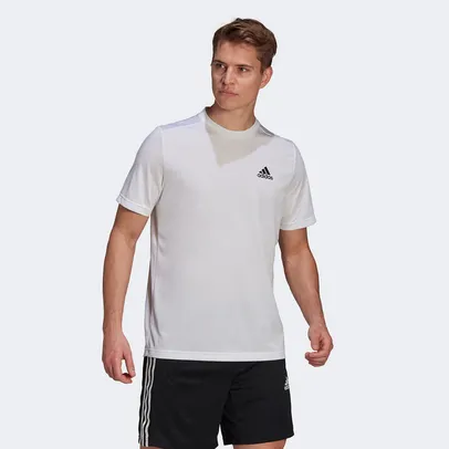 Camiseta Adidas D2M Plain Masculina