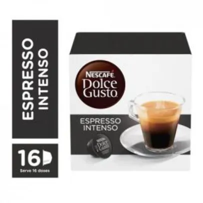 [R$ 16,65] Capsulas Dolce Gusto Espresso Intenso 16 capsulas - Nescafé dolce gusto