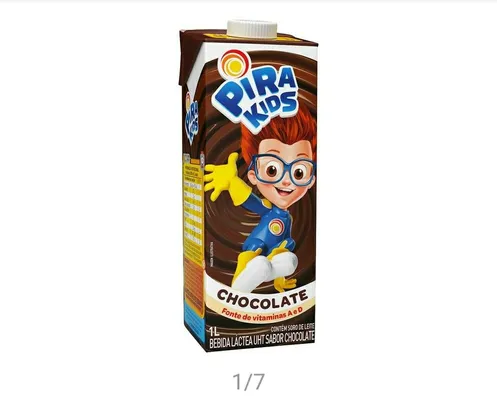 [c.ouro] Bebida Lactea Piracanjuba Pirakids 1 Lt Chocolate | R$2,71