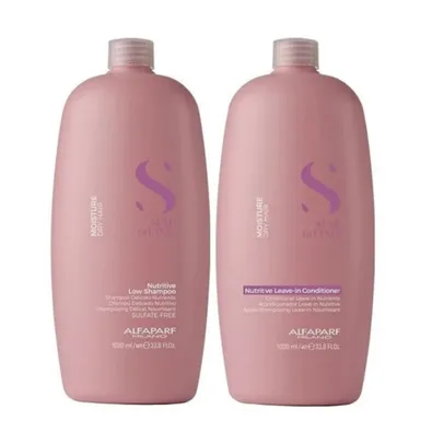 Kit Moisture Shampoo e Leave Condicionador - Alfaparf