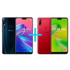 Zenfone Max Pro (M2) 4GB/64GB + Zenfone Max Shot 3GB/64GB | R$1799