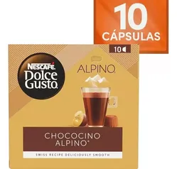 Chococino Em Cápsula Alpino Nescafé Dolce Gusto Caixa 10 Uni