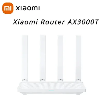 [Taxas Inclusas/R$195 Moedas App] Roteador Xiaomi ax3000t 