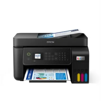 Multifuncional Epson L6270 Ecotank, Preta, Bivolt