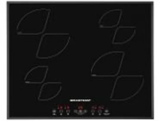 Cooktop 4 Bocas Indução Brastemp Vitrocerâmico