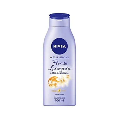 (REC)NIVEA Loção Hidratante Óleos Essenciais Flor de Laranjeira & Óleo de Abacate 400ml 