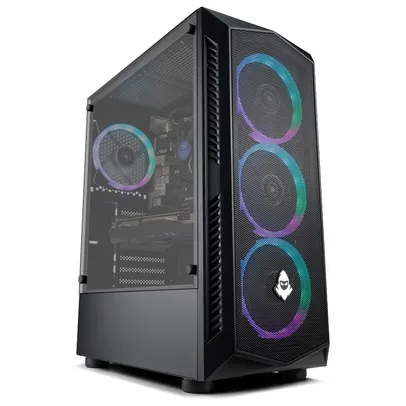 Computador Pichau Gamer, Intel i3-10100F, Radeon RX 6600 8GB, 8GB DDR4, SSD 240GB