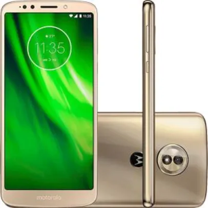 Smartphone Motorola Moto G6 Play Dual Chip Android Oreo - 8.0 Tela 5.7" Octa-Core 1.4 GHz 32GB 4G Câmera 13MP - Ouro