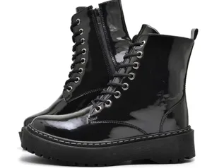 Bota Coturno Feminina Tratorada Verniz DB Now DUBUY 1105OD Verniz