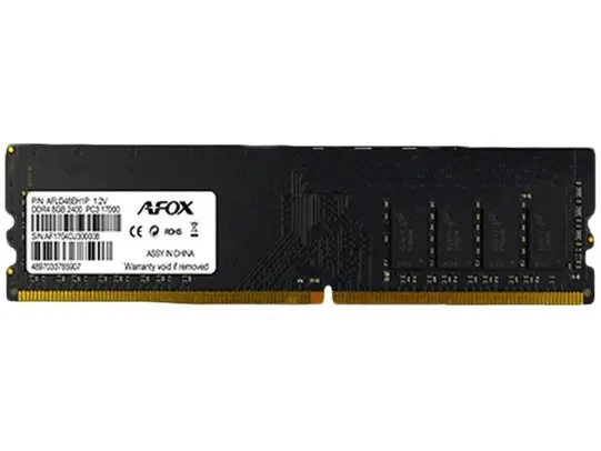 [Cliente ouro] Memoria Ram 8gb DDR4 2400mhz AFOX | R$237