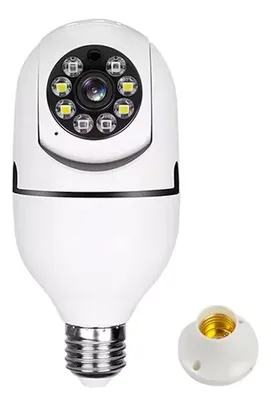 Camera Ip Inteligente Lampada Panoramica Yoosee Wifi E Espiã