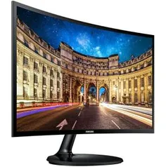 [R$979,99 C.C Submarino + AME] Monitor LED 27" Full HD Samsung Curvo Lc27f390 Free Sync Preto