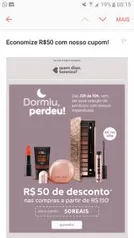 Dormiu, perdeu! - R$50 OFF na Quem Disse Berenice?