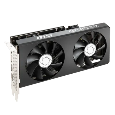 Placa de Vídeo MSI NVIDIA GeForce RTX 3060 Ti TWIN FAN 8G OC LHR, GDDR6, DLSS, Ray Tracing, 912-V809