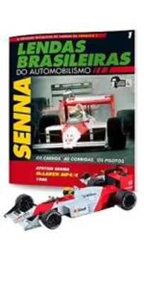 McLaren Honda Mp4/4. Ayrton Senna - Lendas Brasileiras do Automonilismo | R$70