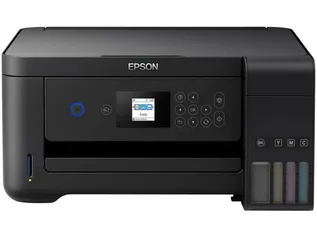 [APP+C. Ouro] Impressora Multifuncional Epson EcoTank L4160 + Mouse Movitec Óptico 1000DPI | R$1288