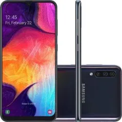 Lançamento! Samsung Galaxy A50 64GB Dual Chip Tela 6,4" Câmera Tripla  por R$1799