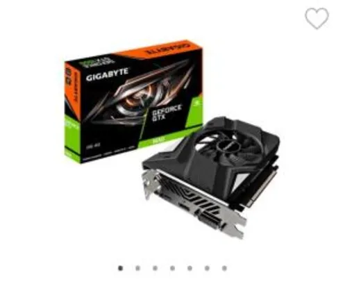 Placa de Vídeo Gigabyte NVIDIA GeForce GTX 1650 D6 4G, GDDR6 | R$1.045