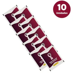 (VIP) Kit de Figurinhas para o Álbum da Copa do Mundo 2022 Qatar 10 Envelopes - Editora Panini