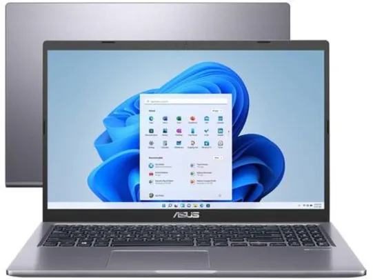 Notebook Asus Intel Core i3 1115G4 4GB 256GB SSD 