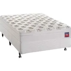 [AMERICANAS] Cama Box Casal (Box + Colchão) Epeda Ideal Universal Molas Ensacadas - (138x188x51cm) - R$698