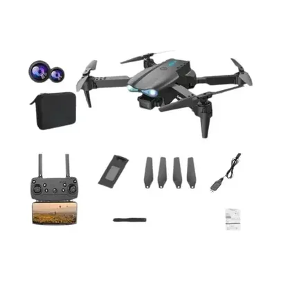 [Taxa Inclusa] Drone Quadcopter E99 Pro 6K HD - Com Fixação de Altitude e Controle Remoto