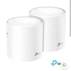 Kit Roteador TP-Link Wi-Fi 6 MESH, Deco X20, AX1800