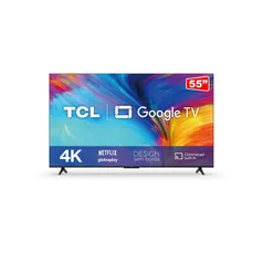 Smart TV TCL 55" 4K 55P635 LED Dolby Audio 3X HDMI 1X USB WiFi