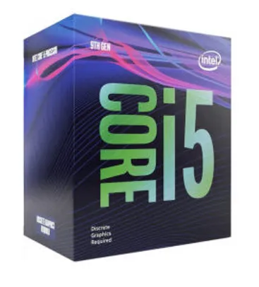 Processador Intel Core i5 9400F 2.90GHz (4.10GHz Turbo), 9ª Geração, 6-Core 6-Thread - R$915
