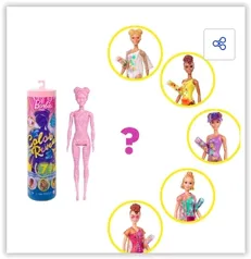 Boneca Barbie Color Reveal Areia e Sol GWC57 Mattel