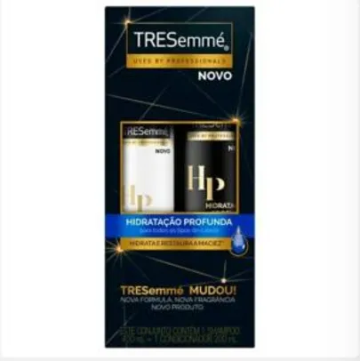 Kit Tresemme Hidratação Profunda Shampoo 400ml + Condicionador 200ml | R$12